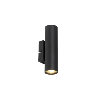 Moderní chytré nástěnné svítidlo černé včetně 2 WiFi GU10 - Jeana