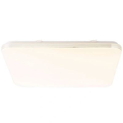 Brilliant LED stropní svítidlo Ariella bílá/chrom 54 x 54 cm
