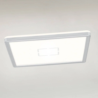 Briloner Stropní svítidlo LED Free, 29 x 29 cm, stříbrná