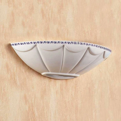Ceramiche Nástěnné světlo Il Punti půlkulatá keramická miska