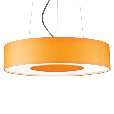 Hufnagel LED závěsné světlo Donut 34 W oranžová