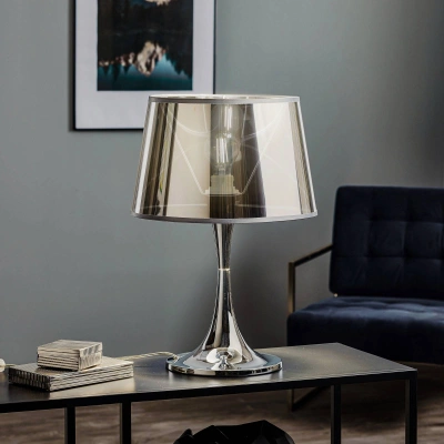 Ideallux Stolní lampa London Cromo výška 48,5 cm