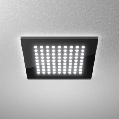 LTS Ploché čtvercové LED svítidlo Domino, 21 x 21 cm, 18 W