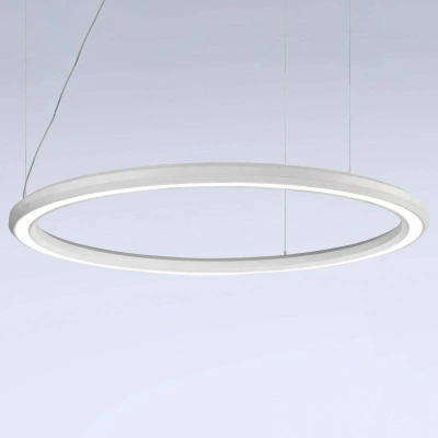 Marchetti LED závěsné svítidlo Materica spodní Ø 120 cm bílé