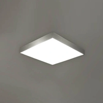 Pujol Iluminación Stropní světlo Apolo IP44, 35 cm nikl