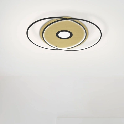 Q-Smart-Home Paul Neuhaus Q-AMIRA LED stropní světlo ovál černá