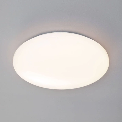 Reality Leuchten LED stropní svítidlo Pollux, senzor pohybu, Ø 40cm