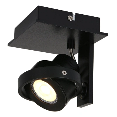 Steinhauer LED reflektor Westpoint, 1 zdroj, černý