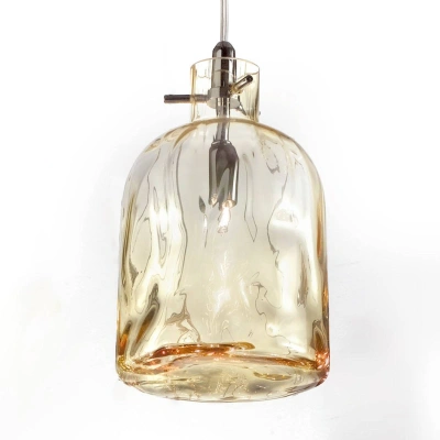 Selène Designová závěsná lampa Bossa Nova 15 cm jantarová