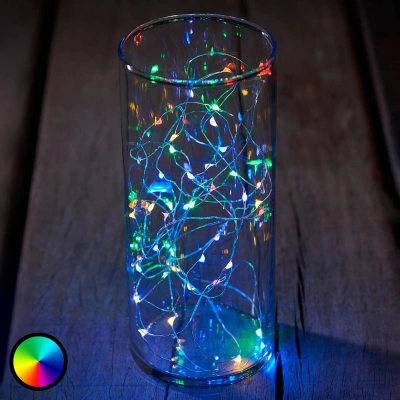 Sirius LED světelný řetěz Knirke multi, RGB, 40 světel.