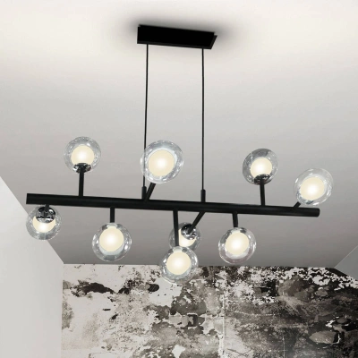 Schuller Valencia Stmívatelné závěsné svítidlo LED Altais s dálkovým ovládáním