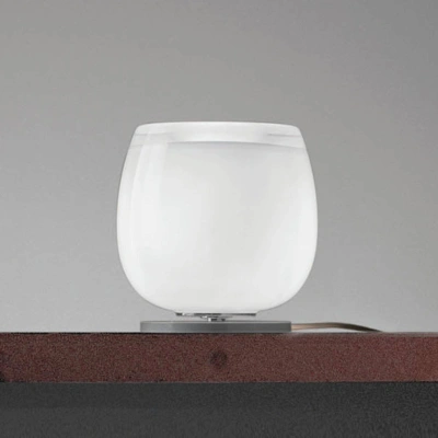 Vistosi Implode - skleněná stolní lampa Ø 16 cm