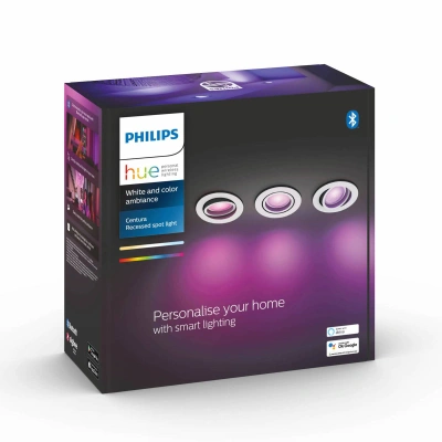Philips Hue Philips Hue Centura spot kulatý 3ks, bílá