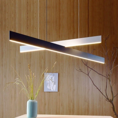 Deko-Light Závěsné svítidlo Apollon LED, délka 146 cm, bílá barva