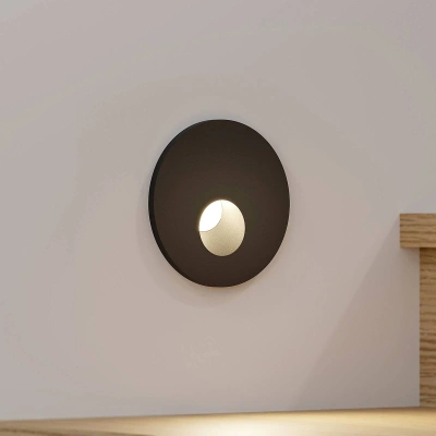 Arcchio Arcchio Vexi LED podhledové CCT černá Ø 7,5 cm