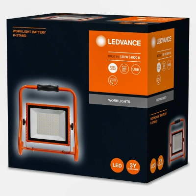 LEDVANCE LEDVANCE Pracovní lampa LED na baterie 30 W