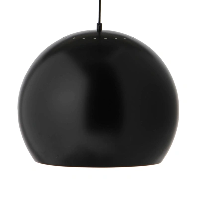 FRANDSEN FRANDSEN Kulová závěsná lampa Ø 40 cm, černá