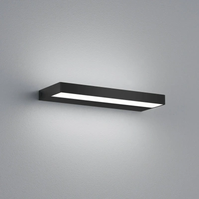 Helestra Nástěnné svítidlo LED Helestra Slate, matná černá 30 cm