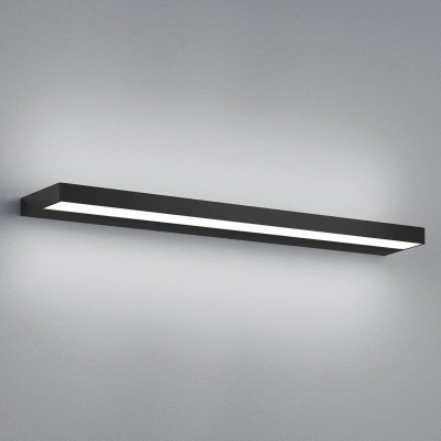 Helestra Nástěnné svítidlo LED Helestra Slate, matná černá 60 cm