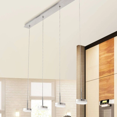 Fabas Luce LED závěsné světlo Dunk, čtyři zdroje