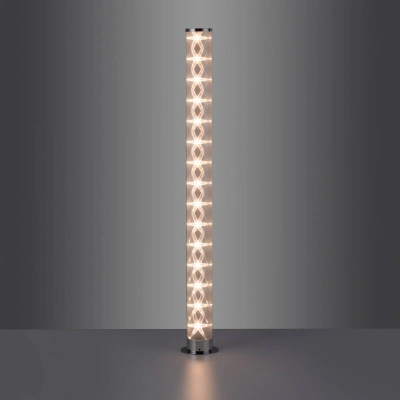 JUST LIGHT. Stojací lampa Bingo LED s dálkovým ovládáním, RGBW