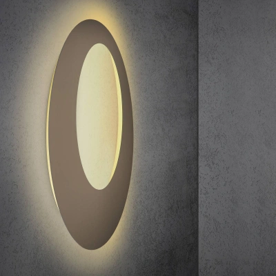 Escale Escale Blade Open LED nástěnné svítidlo bronzové Ø 95 cm