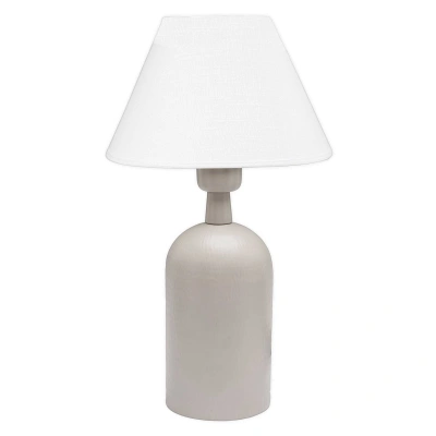 PR Home PR Home Riley Stolní lampa, látka, béžová/bílá