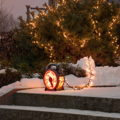Konstsmide Christmas LED víla světla Kompaktní jantarová 300 LED 6,58 m