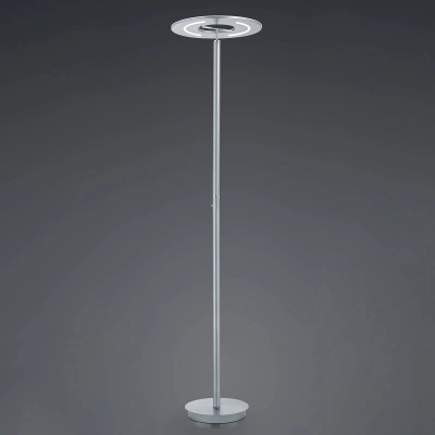 HELL Stojací lampa Monti LED ze železa, nikl, CCT
