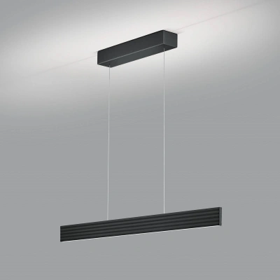 Knapstein Závěsné svítidlo Fara LED, nahoru/dolů, délka 92 cm černá