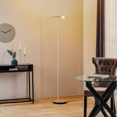 BOPP Bopp Share LED stropní svítidlo s lampičkou na čtení, hliník