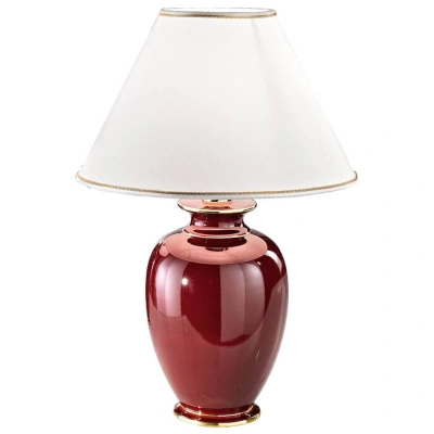 austrolux COLARZ Bordeaux – půvabná stolní lampa, 57 cm