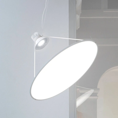 Luceplan Luceplan Amisol LED závěsné svítidlo Ø 75cm opál bílá