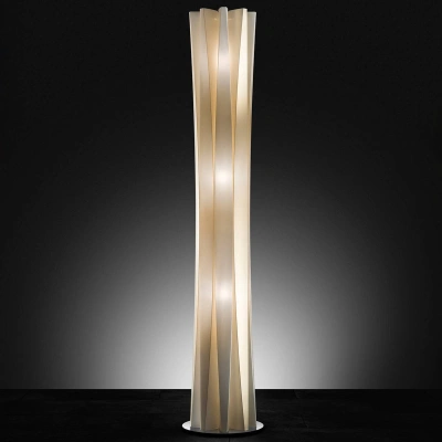 Slamp Stojací lampa Slamp Bach, výška 161 cm, zlatá barva