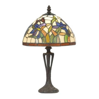 Artistar Diskrétní stolní lampa ELANDA, Tiffany styl 41 cm