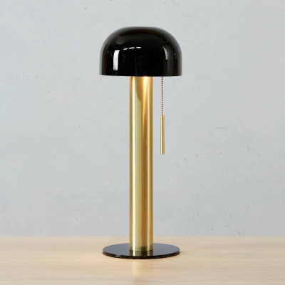 Markslöjd Kovová stolní lampa Costa, černá/mosaz