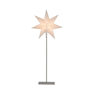 STAR TRADING Stojací hvězda Sensy mini, výška 83 cm, krémová