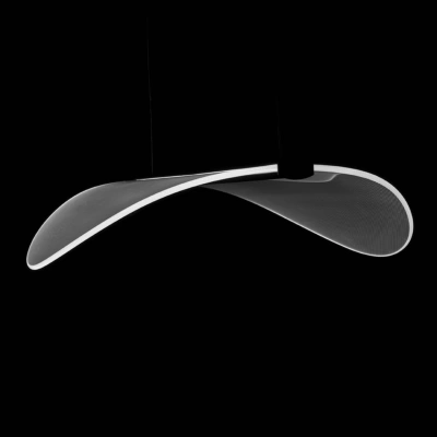 Stilnovo Závěsné svítidlo Stilnovo Diphy LED, 1 světlo, fáze, 54 cm