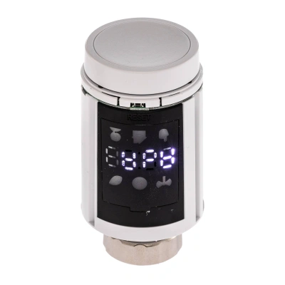 PRIOS Prios Smart radiátorový termostat, ZigBee, Tuya, bílý