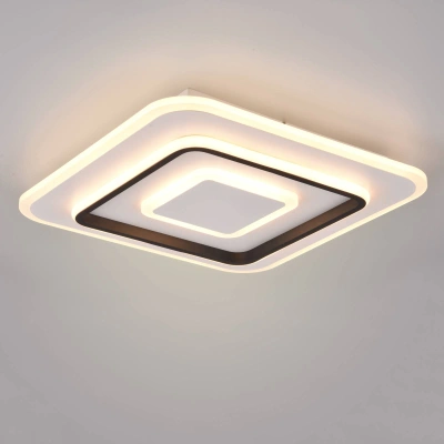 Reality Leuchten LED stropní svítidlo Jora hranaté, 39,5 x 39,5 cm