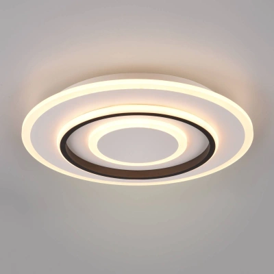 Reality Leuchten LED stropní svítidlo Jora kulaté s dálkovým ovládáním, Ø 41 cm