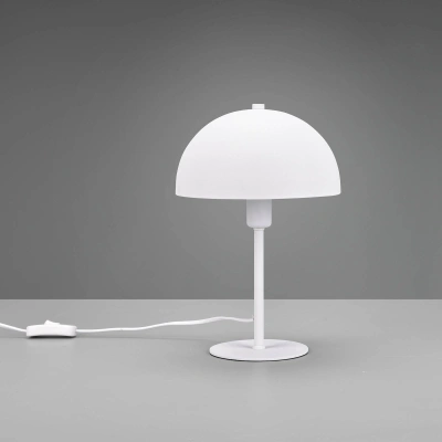 Trio Lighting Stolní lampa Nola, výška 30 cm, bílá