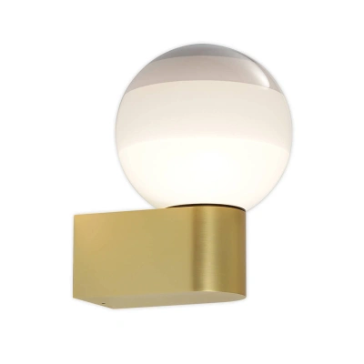 Marset Nástěnné svítidlo LED MARSET Dipping Light A1, bílá/zlatá