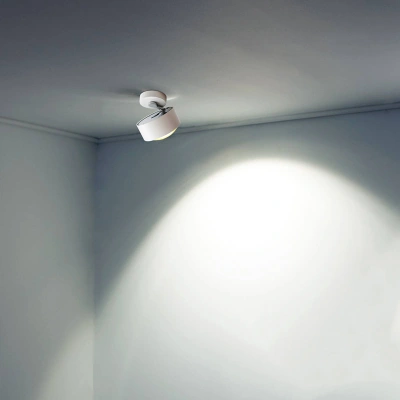Top Light Stropní svítidlo LED Puk Maxx Move, bílý chrom