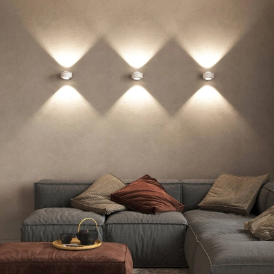 Top Light Puk Maxx Wall, LED, čirá skla, matná bílá