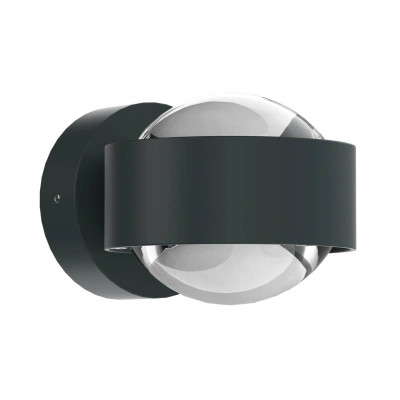 Top Light Puk Mini Wall LED 2x8W čiré čočky, antracit matný