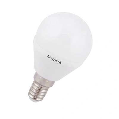LED žárovka Sandy LED E14 B45 S2601 8W teplá bílá